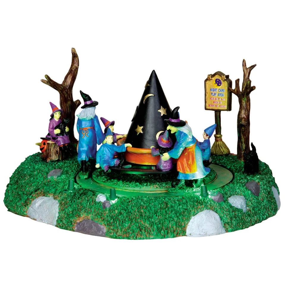 lemax-playtime-man-ge-sorci-res-chapeau-spooky-town image 1