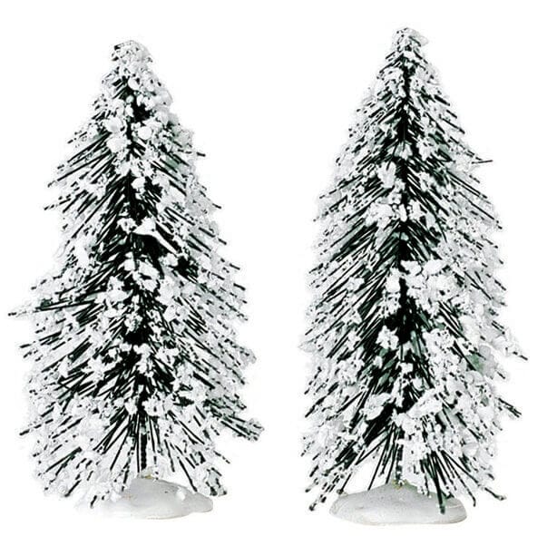 lemax-4-needle-pine-tree-set-of-2-lot-de-2-sapins-miniatures image 2