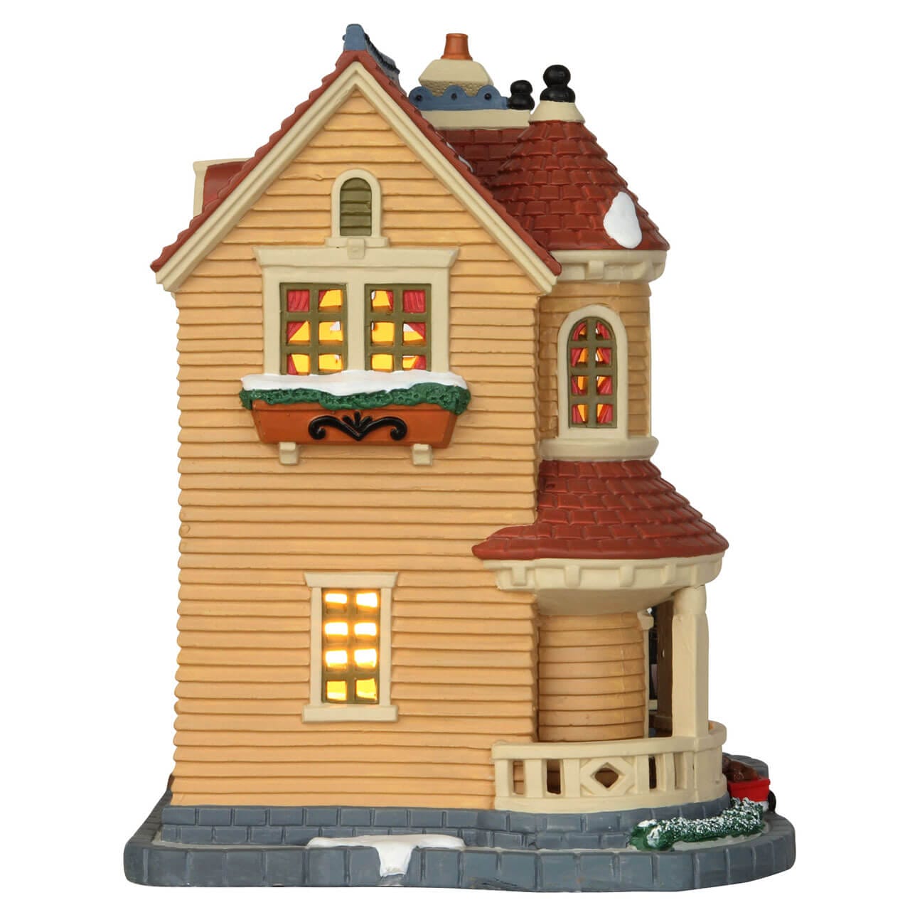 lemax-harvest-crossing-lamplighter-inn-maison-lumineuse image 2