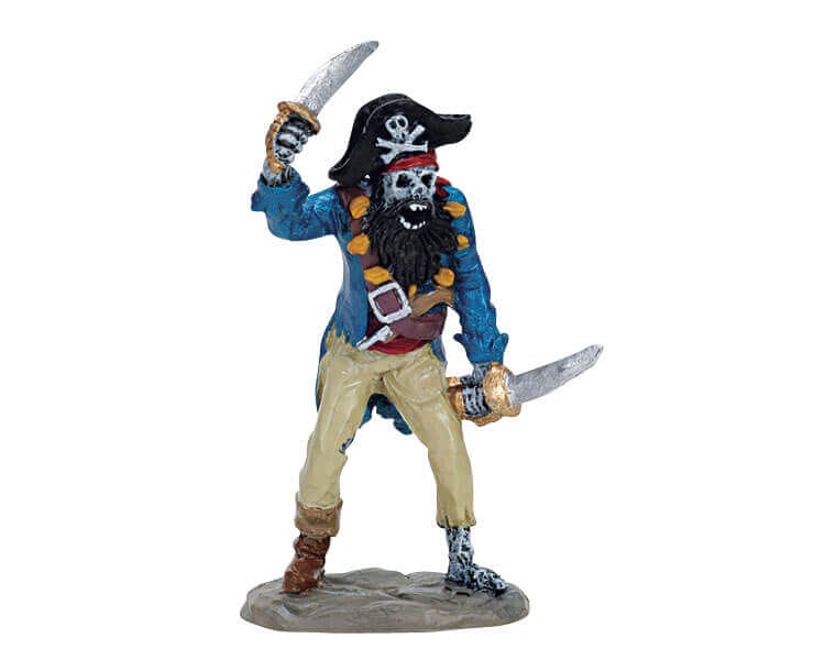 lemax-blackbeard-s-ghost-figurine-spooky-town-halloween image 1