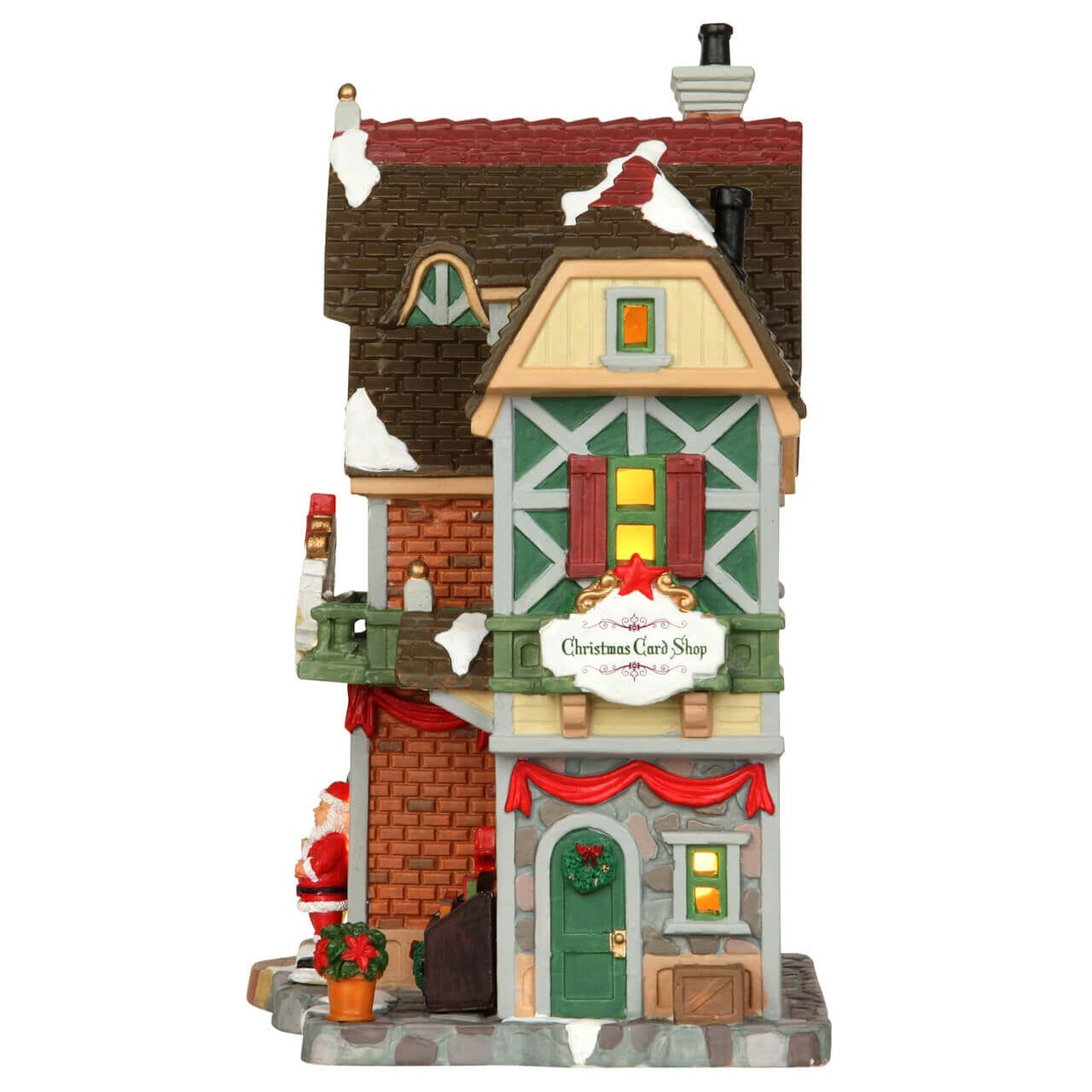lemax-season-s-greetings-christmas-card-shop-boutique-cartes-de-no-l-lumineuse image 2