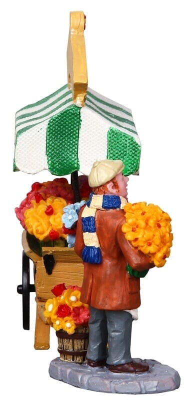 lemax-flower-cart-chariot-de-fleurs-accessoire-village-miniature image 2