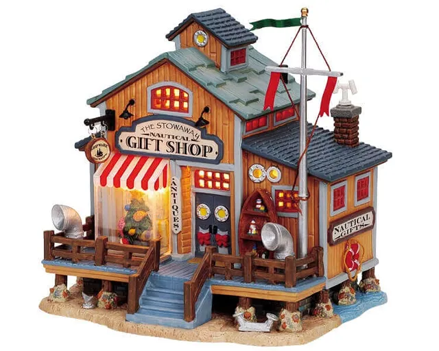 lemax-the-stowaway-nautical-gift-shop-boutique-lumineuse image 1