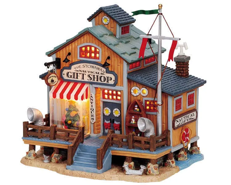 lemax-the-stowaway-nautical-gift-shop-boutique-lumineuse image 1