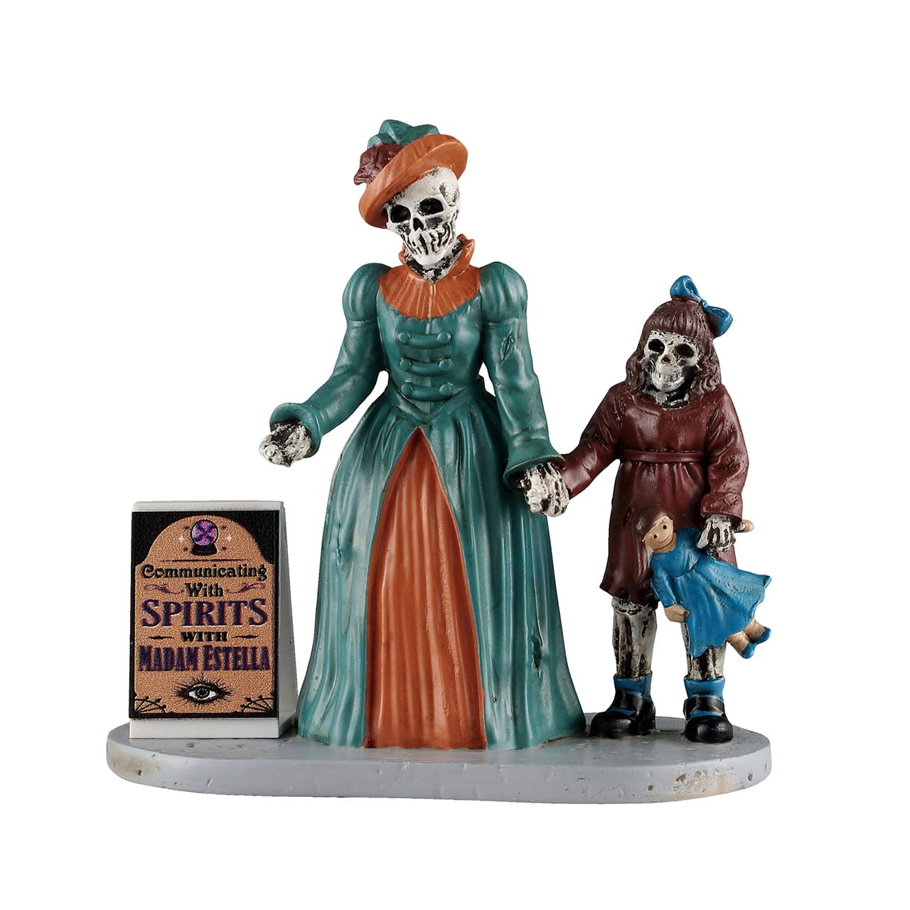 lemax-spooky-town-seance-vendor-figurines-spiritisme-halloween image 2