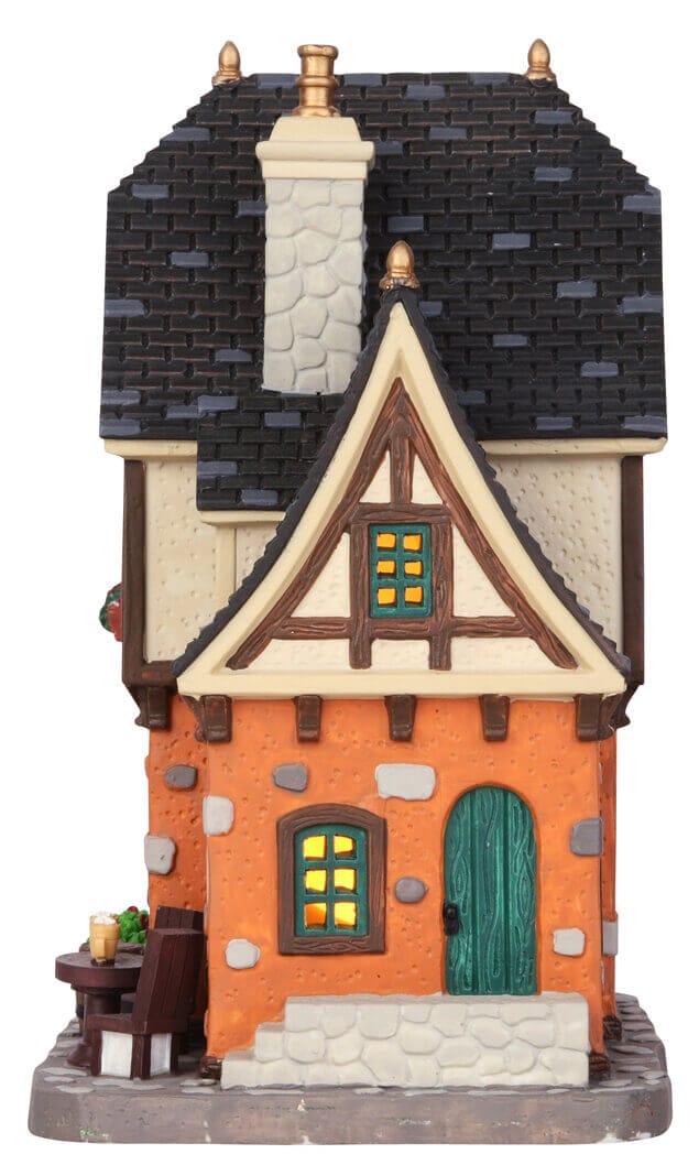 lemax-ye-olde-tavern-village-miniature-lumineux-taverne image 2