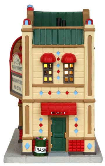 lemax-cove-movie-theater-b-timent-lumineux-village-miniature image 2