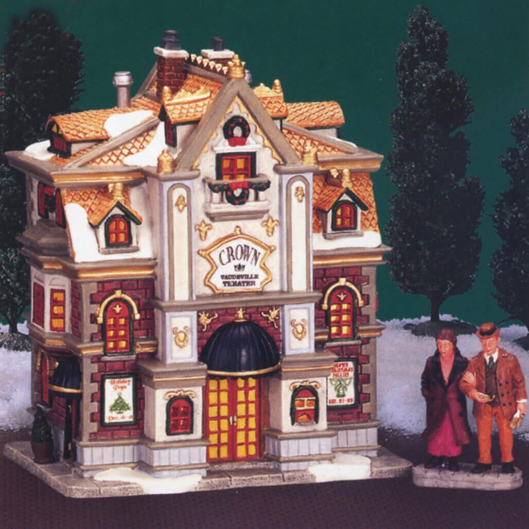 lemax-crown-vaudeville-theater-th-tre-miniature-lumineux image 1