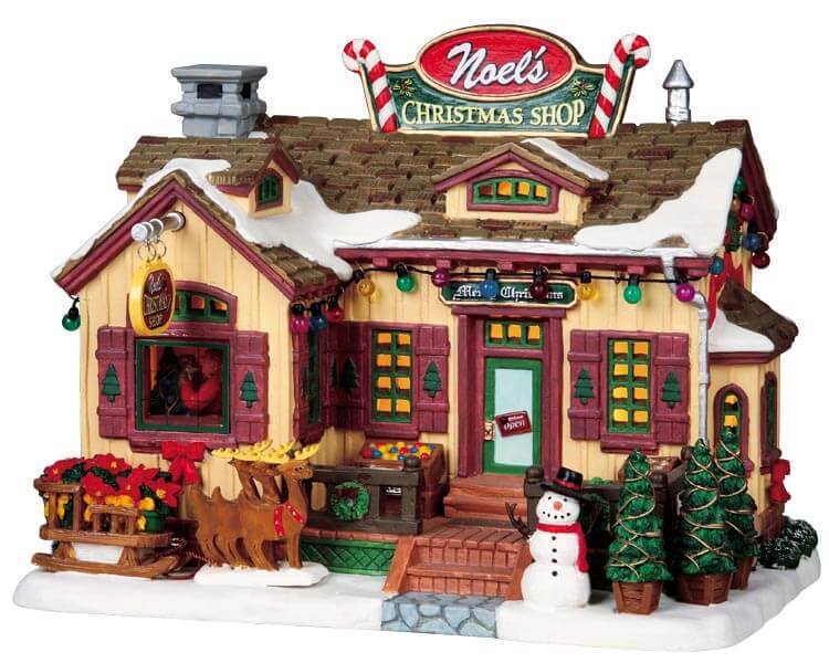 lemax-noel-s-christmas-shop-boutique-de-no-l-miniature-lumineuse image 1