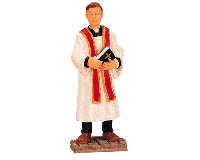 lemax-minister-figurine-miniature-pour-village-de-no-l image 1
