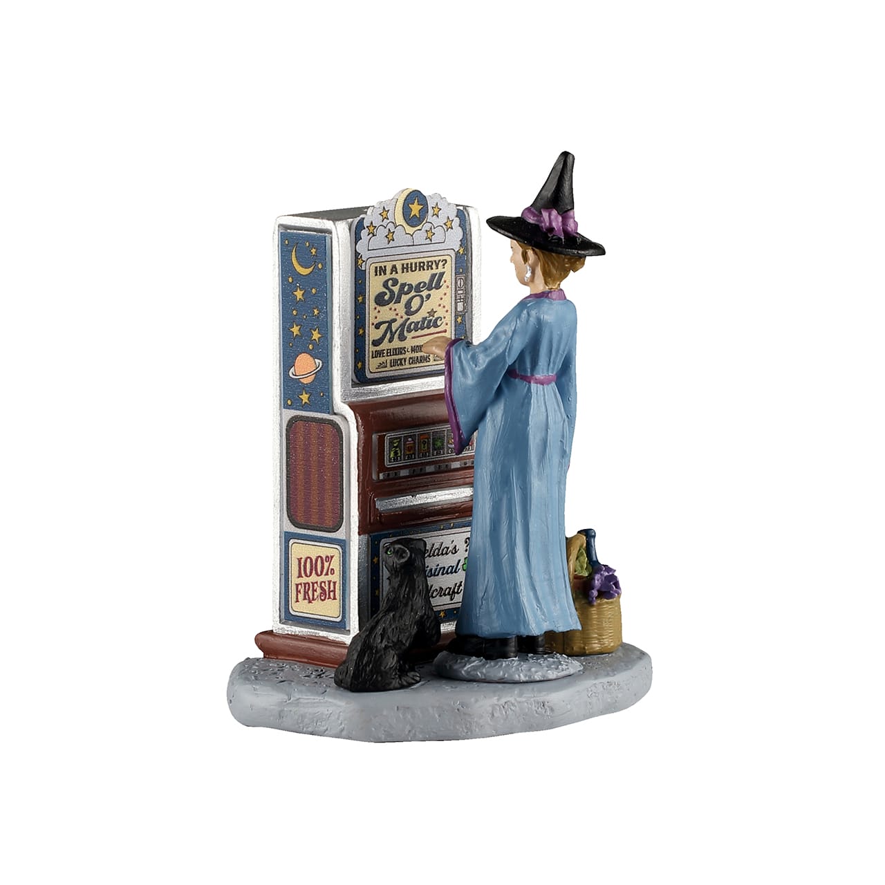 lemax-spell-o-matic-boutique-magique-miniature-spooky-town image 2
