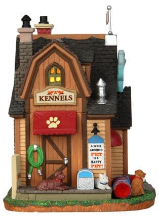 lemax-friendly-fields-pet-camp-sc-ne-miniature-lumineuse-animaux image 2