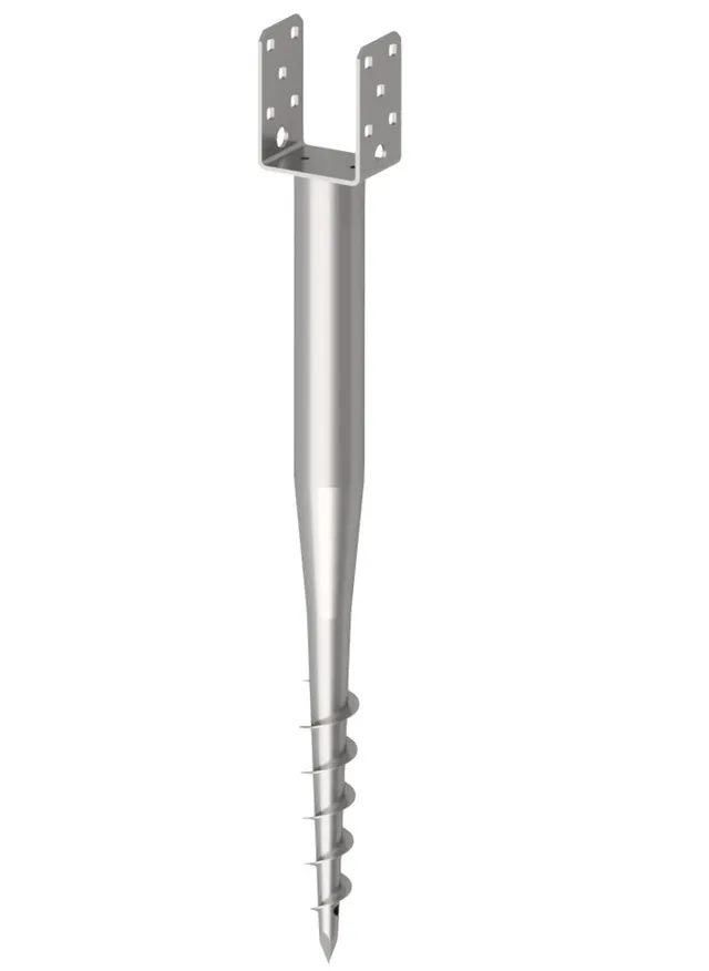 krinner-u-fix-71-ancrage-de-sol-pour-poteaux-7x7-cm image 1