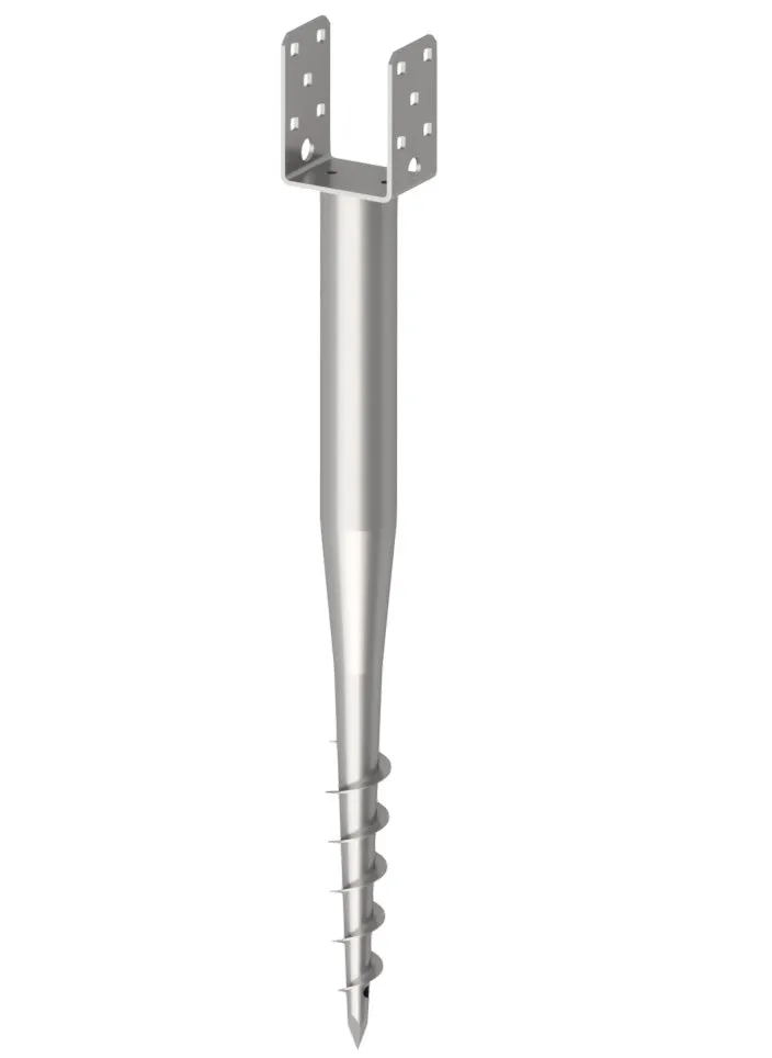 krinner-u-fix-71-ancrage-de-sol-pour-poteaux-7x7-cm image 1