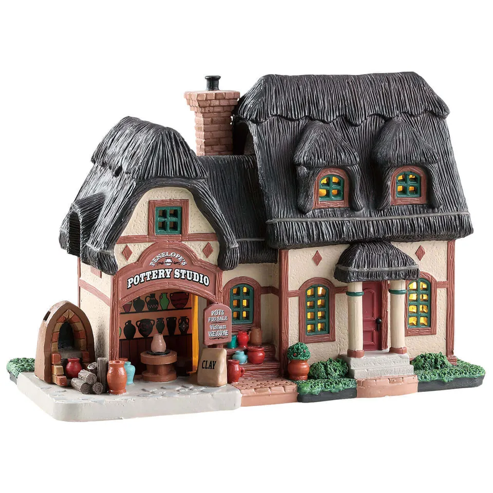 lemax-penelopes-pottery-studio-b-timent-lumineux-caddington image 1