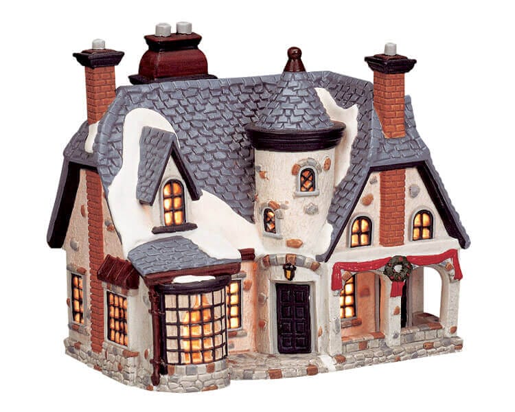 lemax-stone-cottage-maison-cottage-en-pierre-lumineuse image 1