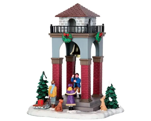 lemax-ringing-the-christmas-bell-figurine-cloche-de-no-l image 1