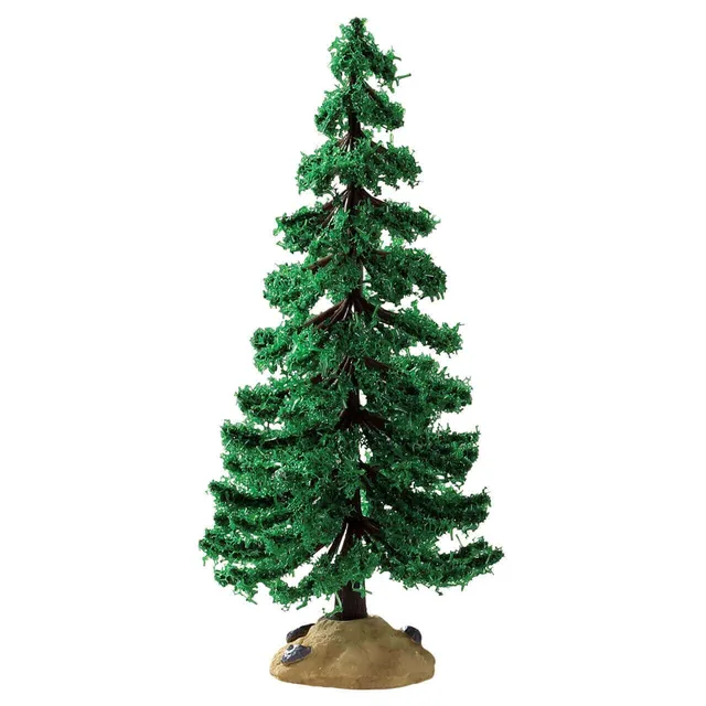 lemax-grand-fir-tree-medium-grand-sapin-vert-pour-village-de-no-l image 1