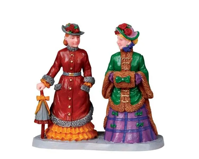 lemax-winter-finery-figurine-village-de-no-l-miniature image 1