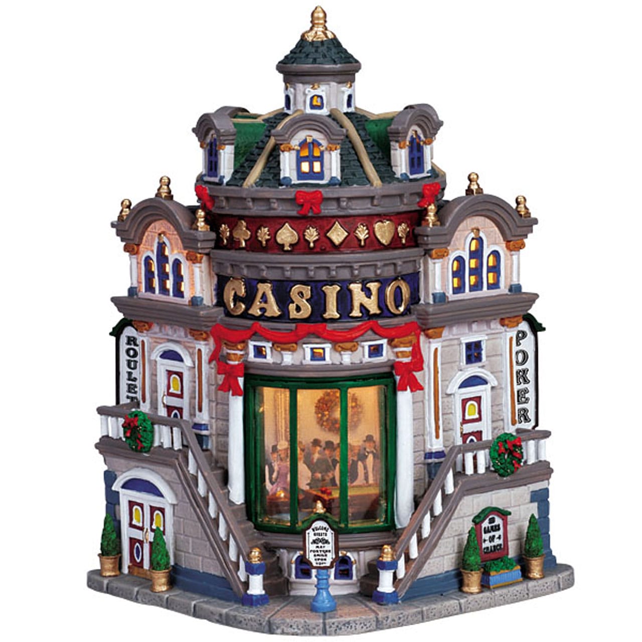 lemax-casino-b-timent-lumineux-village-miniature image 1