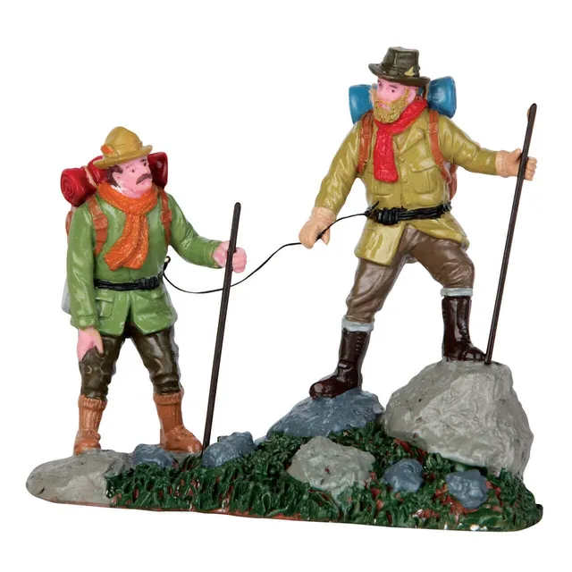 lemax-spelunkers-figurine-miniature-explorateurs image 1