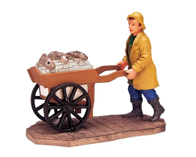 lemax-fisherman-s-bounty-b-timent-miniature-lumineux-p-cheur image 1