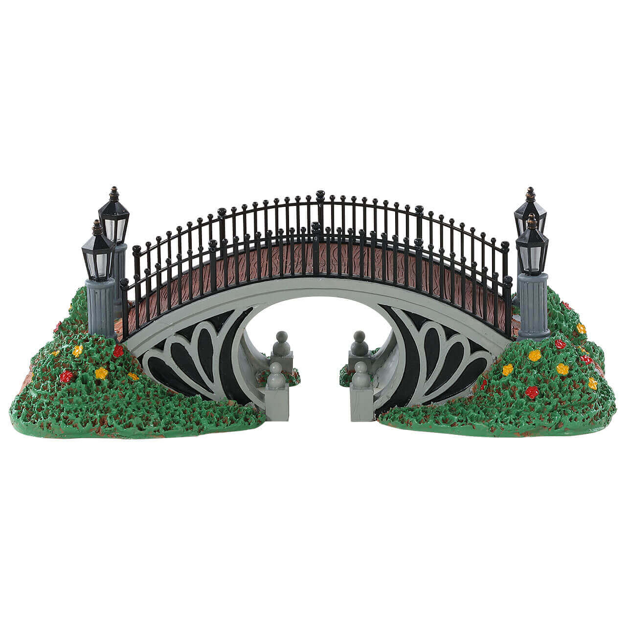 lemax-victorian-footbridge-pont-miniature-village-de-no-l image 4