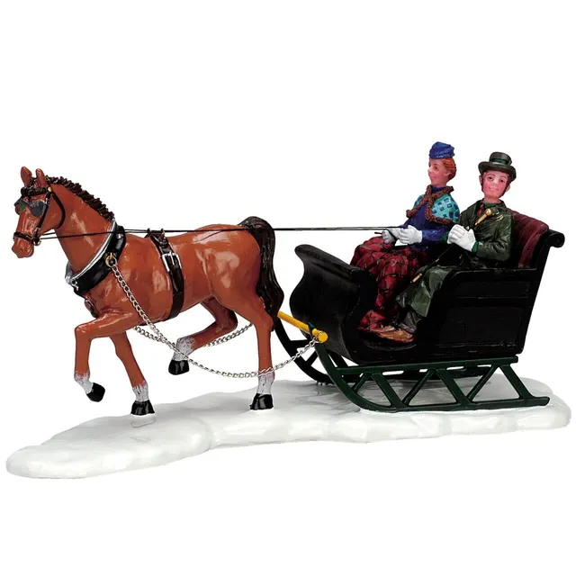 lemax-scenic-sleighride-accessoire-village-de-no-l image 1