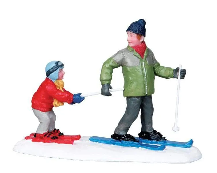 lemax-tagging-along-figurine-village-de-no-l-miniature image 1
