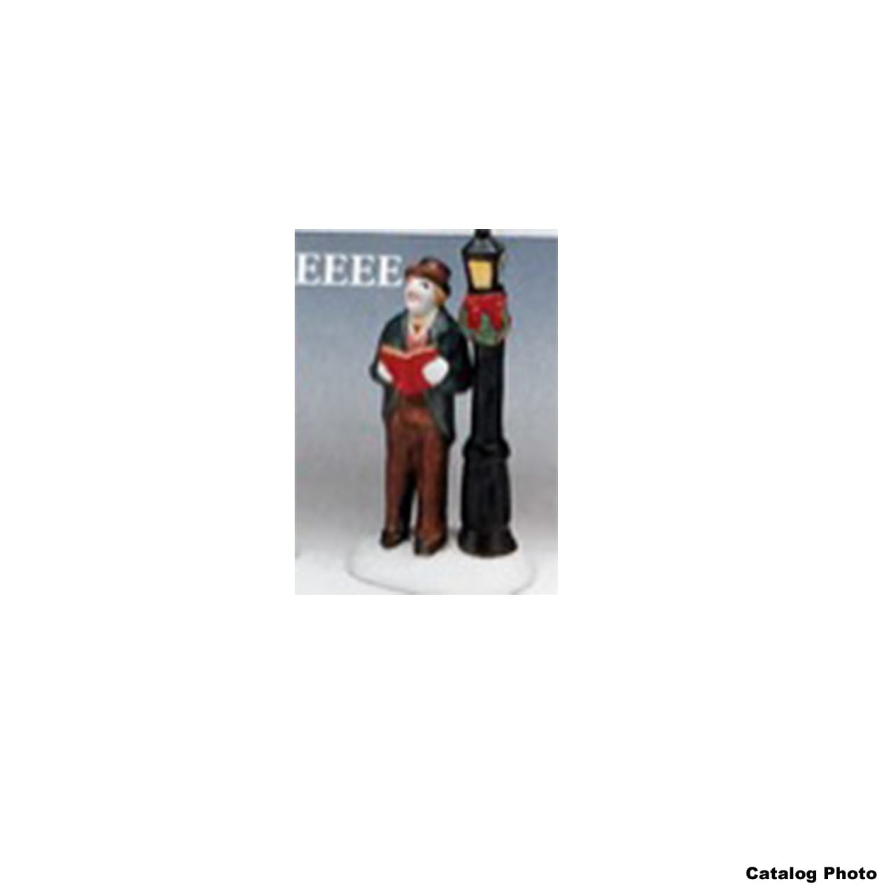 lemax-caroller-beside-a-lamp-post-figurine-chanteur-de-no-l image 1