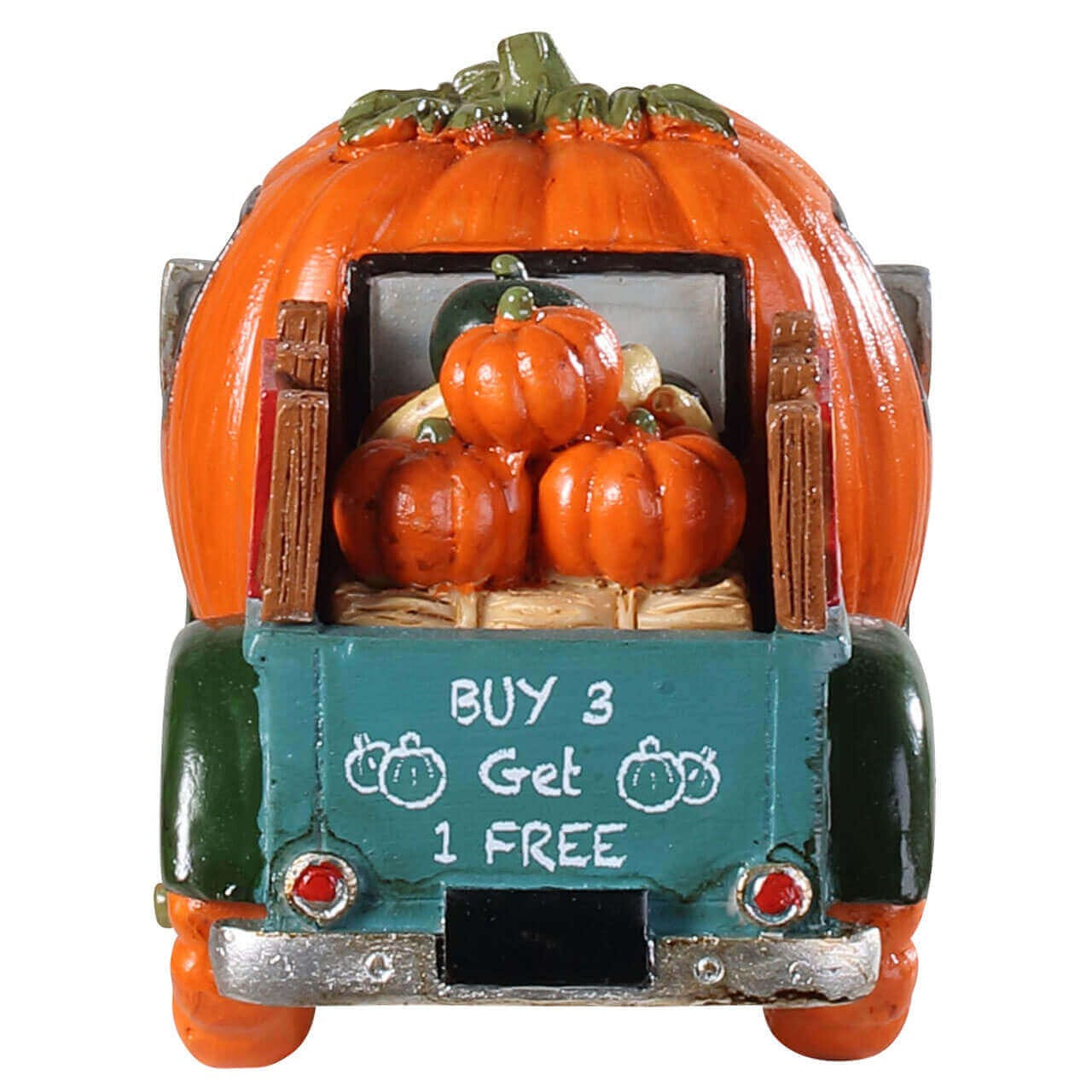 lemax-spooky-town-pumpkin-truck-camion-citrouille-pumpkins-4-sale image 2