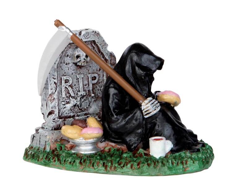 lemax-death-coffee-break-figurine-spooky-town image 1