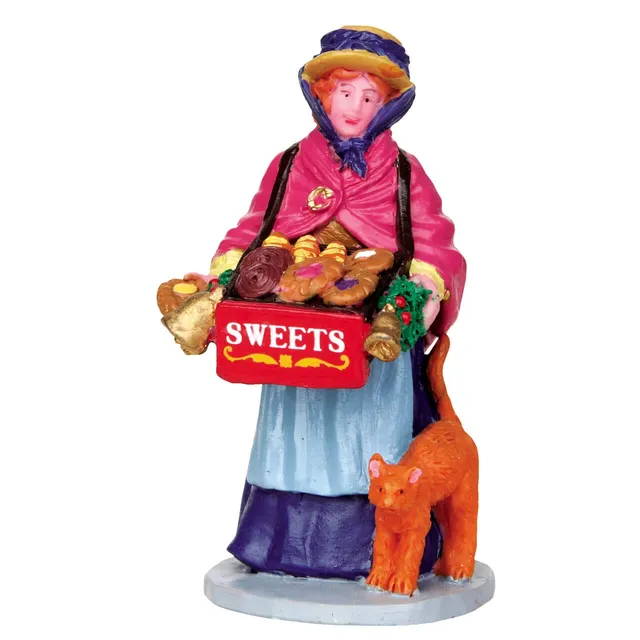 lemax-sweet-seller-figurine-marchande-douceurs-caddington image 1