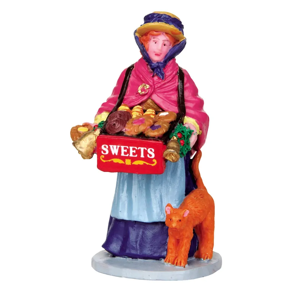 lemax-sweet-seller-figurine-marchande-douceurs-caddington image 1
