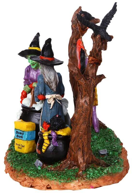 lemax-witches-laundry-day-figurine-spooky-town-halloween image 3