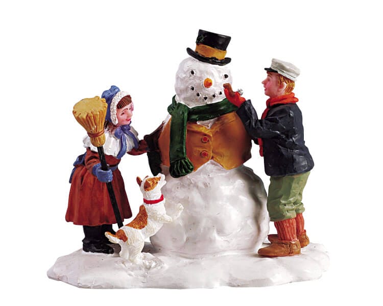 lemax-our-snowman-figurine-bonhomme-de-neige-village image 2