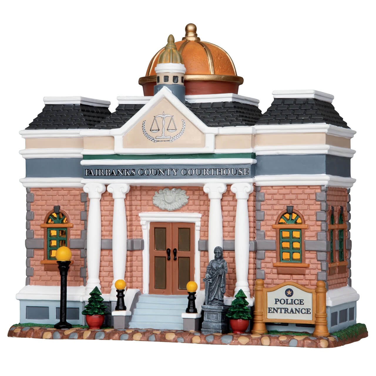 lemax-fairbanks-county-court-house-mairie-lumineuse-general-products image 1