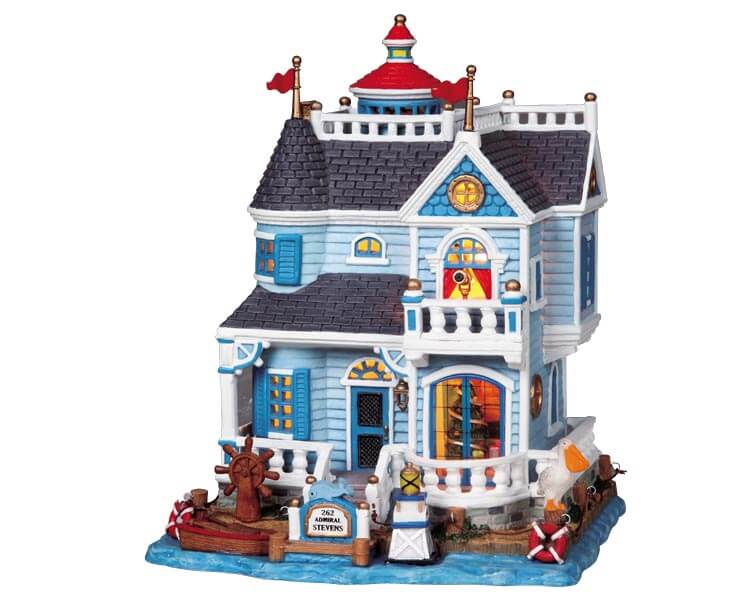 lemax-admiral-stevens-house-maison-miniature-de-no-l image 1