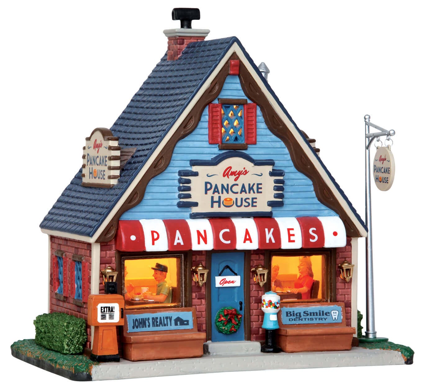 lemax-amy-s-pancake-house-maison-miniature-lumineuse-village-de-no-l image 1