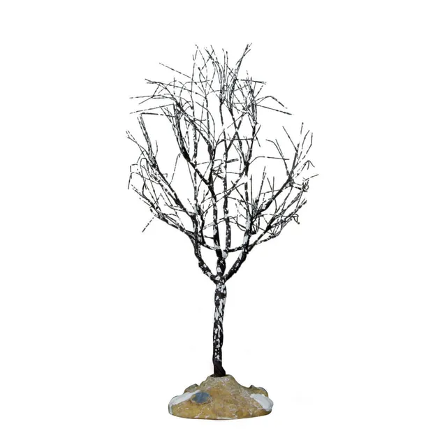 lemax-butternut-tree-small-petit-sapin-stable-pour-village-miniature image 1