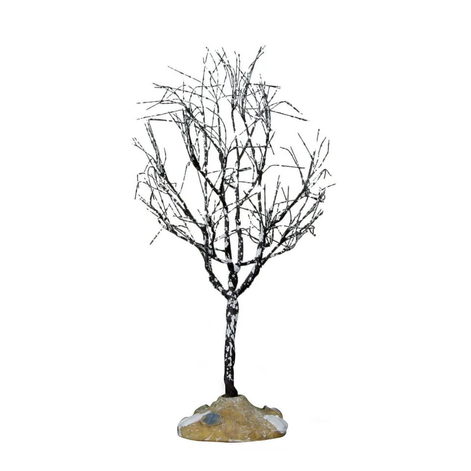 lemax-butternut-tree-small-petit-sapin-stable-pour-village-miniature image 1