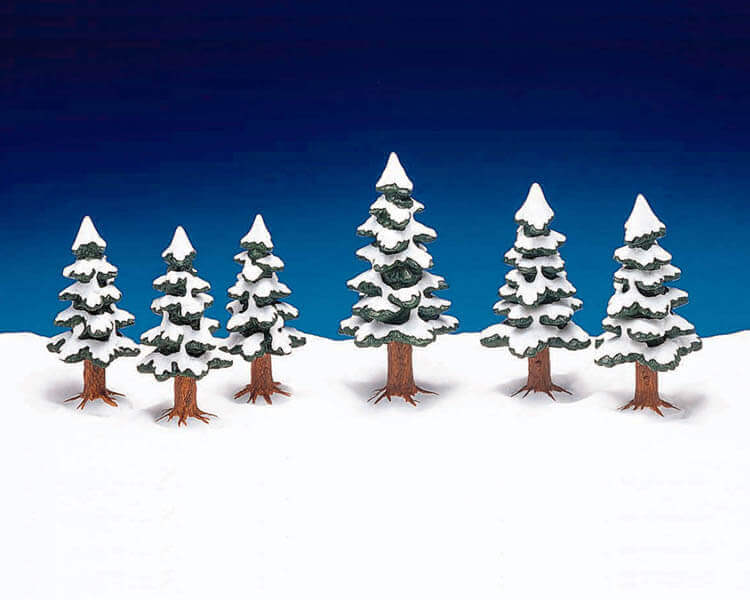 lemax-porcelain-pine-tree-sapin-miniature-en-porcelaine-village-de-no-l image 1
