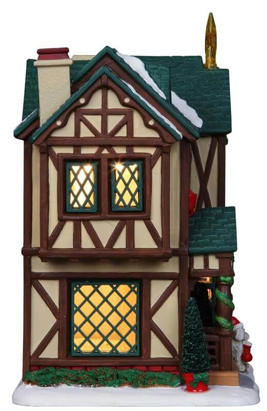 lemax-tudor-style-house-maison-miniature-lumineuse image 2