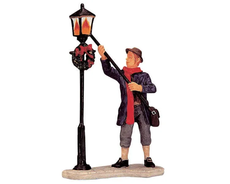 lemax-lamplighter-allumeur-de-r-verb-res-figurine image 1