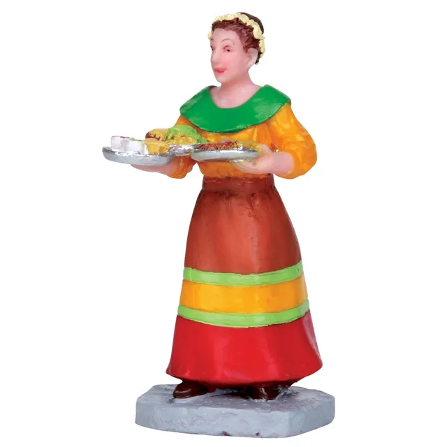 lemax-waitress-figurine-serveuse-village-de-no-l image 1