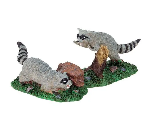lemax-rabid-racoons-figurine-spooky-town image 1