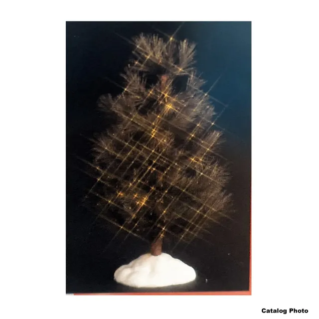 lemax-9-inch-shimmering-pine-clear-sapin-lumineux-23-cm image 1