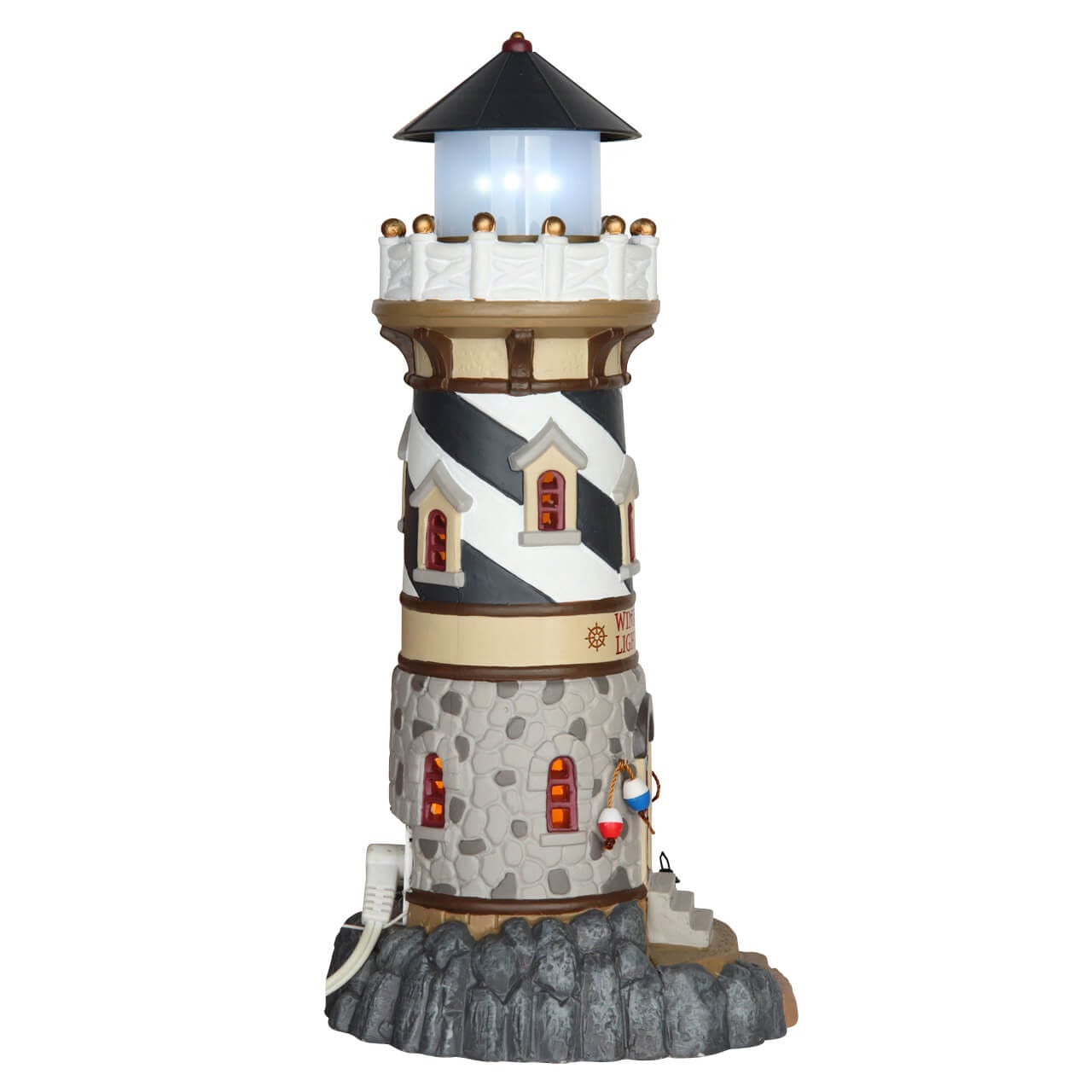 lemax-windy-cape-lighthouse-phare-miniature-lumineux image 2