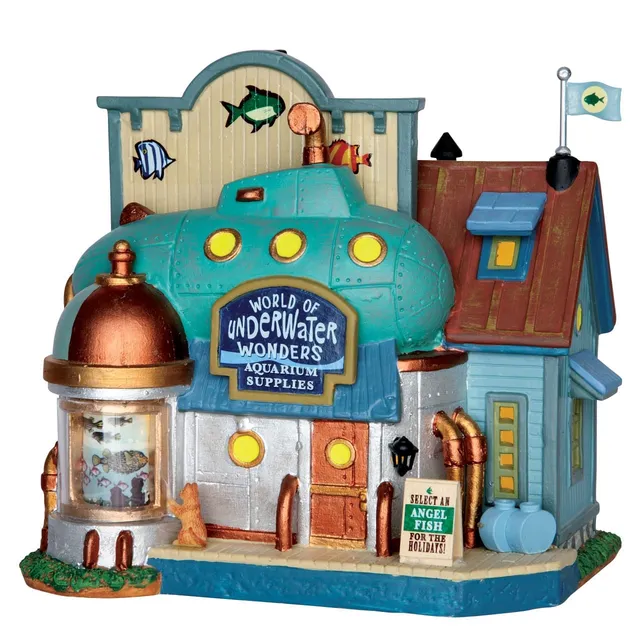 lemax-world-of-underwater-wonders-d-cor-sous-marin-plymouth-corners image 1