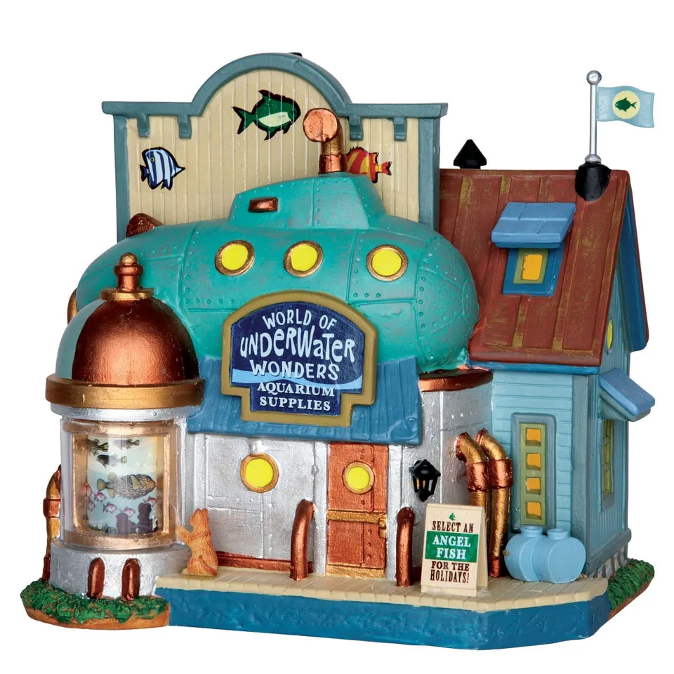 lemax-world-of-underwater-wonders-d-cor-sous-marin-plymouth-corners image 1